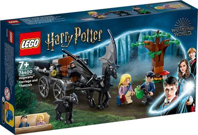LEGO 76400 Harry Potter Hogwarts Kutsche mit Thestralen Spielset Bausteine