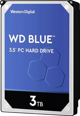 WD Blue 3,5" Festplatte 3TB SATA III 5400RPM 256MB Cache WD30EZAZ