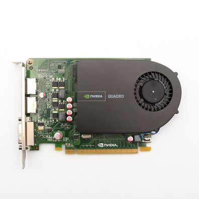 NVIDIA Quadro 2000 Grafikkarte/ GPU, 1GB GDDR5 2x DisplayPort DVI PCI-E, BULK