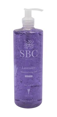 SBC Skincare Moisturising Gel Face & Body Lavender 500ml