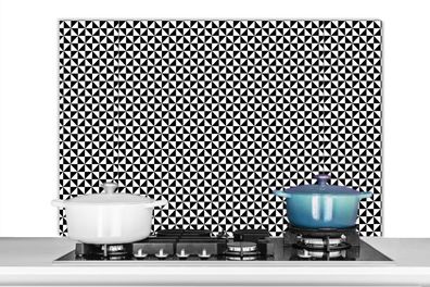 Spritzschutz Küchenrückwand - 100x65 cm Gestaltung - Geometrie - Muster