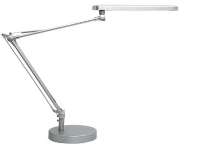 Unilux Mamboled LED-Schreibtischleuchte metall-grau