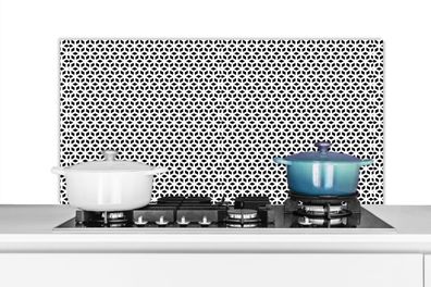 Spritzschutz Küchenrückwand - 100x50 cm Geometrie - Linie - Abstrakt - Muster