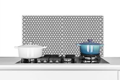 Spritzschutz Küchenrückwand - 90x45 cm Geometrie - Linie - Abstrakt - Muster