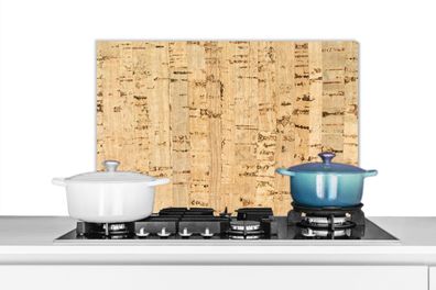 Spritzschutz Küchenrückwand - 70x50 cm Korkplatte - Struktur - Design (Gr. 70x50 cm)