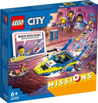 LEGO 60355 City Detektivmissionen der Wasserpolizei Spielset Bausteine