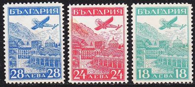 Bulgarien Bulgaria [1932] MiNr 0249-51 ( * / mh )
