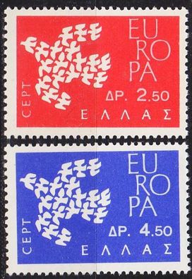 Griechenland GREECE [1961] MiNr 0775-76 ( * */ mnh ) CEPT