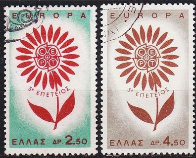 Griechenland GREECE [1964] MiNr 0858-59 ( O/ used ) CEPT