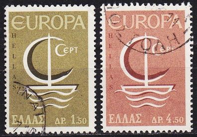 Griechenland GREECE [1966] MiNr 0919-20 ( O/ used ) CEPT
