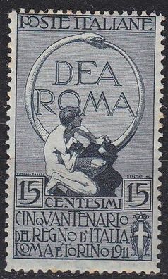 Italien ITALY [1911] MiNr 0103 ( * / mh )