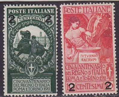 Italien ITALY [1913] MiNr 0107 I ex ( * / mh ) [01]