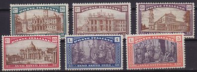 Italien ITALY [1924] MiNr 0206-11 ( * / mh ) [01]