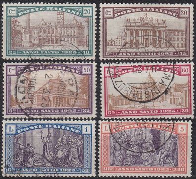 Italien ITALY [1924] MiNr 0206-11 ( O/ used ) [01]