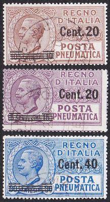 Italien ITALY [1925] MiNr 0214-16 ( O/ used )