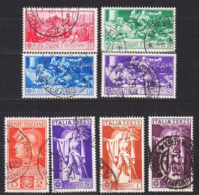 Italien ITALY [1930] MiNr 0337-44 ( O/ used )