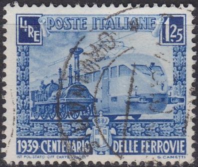 Italien ITALY [1939] MiNr 0622 ( O/ used ) Eisenbahn