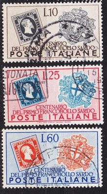 Italien ITALY [1951] MiNr 0845-47 ( O/ used )