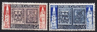 Italien ITALY [1952] MiNr 0861-62 ( O/ used )