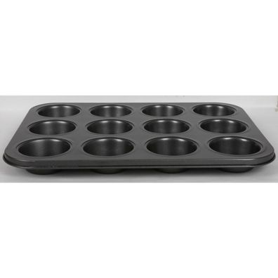 12x 12er Muffin-Backblech antihaftbeschichtet Muffins backen 144 Muffins