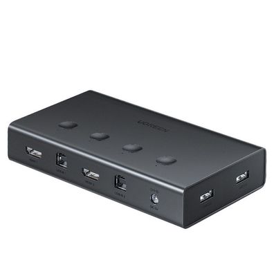 Ugreen KVM (Tastatur Video Maus) Schalter 4 x 1 HDMI (weiblich) 4 x USB (weiblich)...