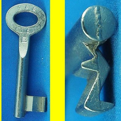 Börkey Zimmertür-Einsteckschloss-Schlüssel 946 Profil 16