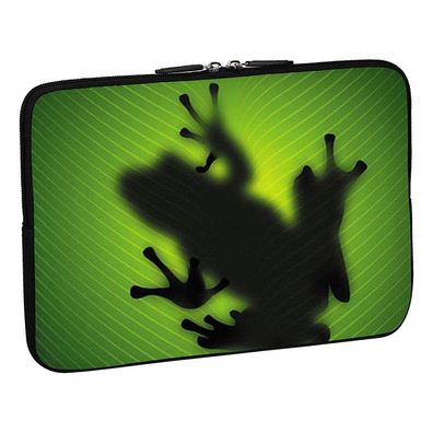 PEDEA Design Tablethülle: green frog 10,1 Zoll (25,6 cm) Tablet PC Tasche