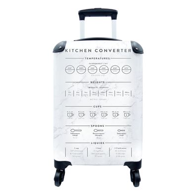 Koffer Reisekoffer - 35x55 cm Induktionsmatte - Küche - Manuell - Induktionsschutz -