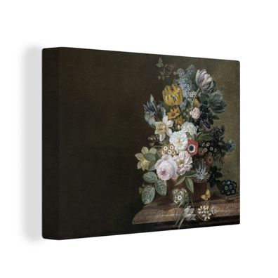 Leinwandbilder - Wanddeko 120x90 cm Blumen - Eelke Jelles Eelkema - Alte Meister