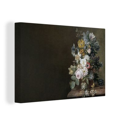 Leinwandbilder - Wanddeko 150x100 cm Blumen - Eelke Jelles Eelkema - Alte Meister