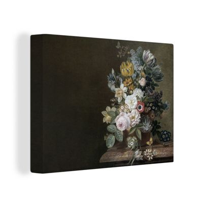 Leinwandbilder - Wanddeko 80x60 cm Blumen - Eelke Jelles Eelkema - Alte Meister