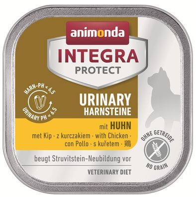animonda ¦ Integra Protect - Urinary - Huhn - 16 x 100g ¦ nasses Katzenfutter in ...