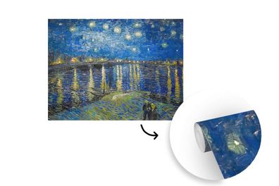 Tapete Fototapete - 275x220 cm Van Gogh - Brücke - Alte Meister (Gr. 275x220 cm)