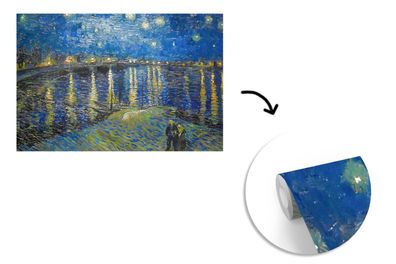 Tapete Fototapete - 330x220 cm Van Gogh - Brücke - Alte Meister (Gr. 330x220 cm)