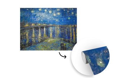 Tapete Fototapete - 295x220 cm Van Gogh - Brücke - Alte Meister (Gr. 295x220 cm)