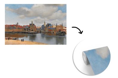 Tapete Fototapete - 360x240 cm Vermeer - Stadt - Alte Meister - Kunst