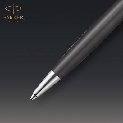 PARKER 2119791 Sonnet Kugelschreiber | Premium Metall und Grau satiniert mit Roség...