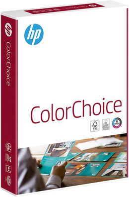 HP Farblaserpapier, Druckerpapier Color-Choice CHP756 – 250 g, DIN-A4, 250 Blatt, ...