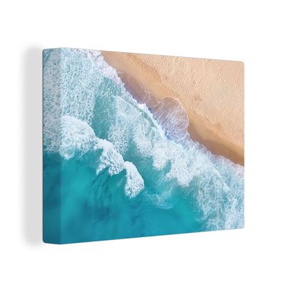 Leinwandbilder - Wanddeko 120x90 cm Wasser - Meer - Strand - Sommer (Gr. 120x90 cm)