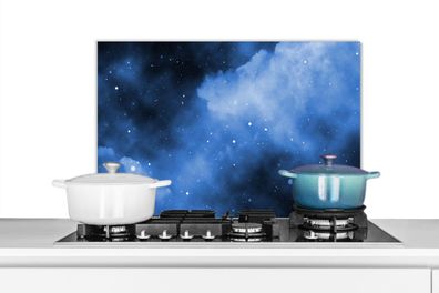 Spritzschutz Küchenrückwand - 70x50 cm Sterne - Weltraum - Universum (Gr. 70x50 cm)