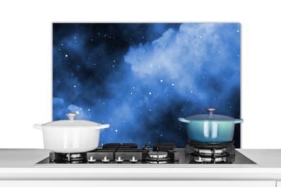 Spritzschutz Küchenrückwand - 90x60 cm Sterne - Weltraum - Universum (Gr. 90x60 cm)