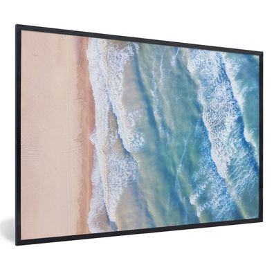 Poster Bilder - 90x60 cm Strand - Wasser - Meer (Gr. 90x60 cm)