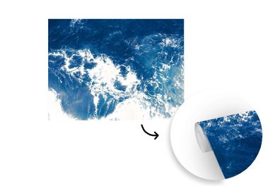 Tapete Fototapete - 275x220 cm Wasser - Golf - Blau (Gr. 275x220 cm)