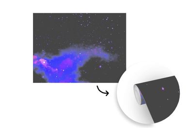 Tapete Fototapete - 375x280 cm Sternenhimmel - Sonne - Universum (Gr. 375x280 cm)