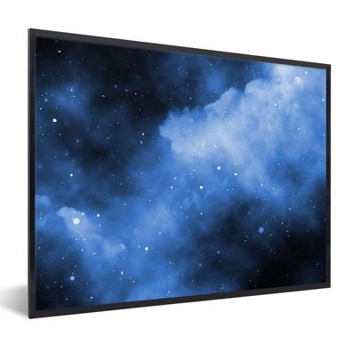 Poster Bilder - 40x30 cm Sterne - Weltraum - Universum (Gr. 40x30 cm)