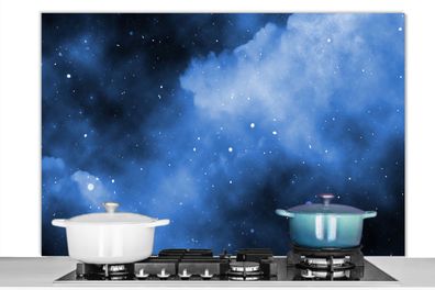 Spritzschutz Küchenrückwand - 120x80 cm Sterne - Weltraum - Universum (Gr. 120x80 cm)