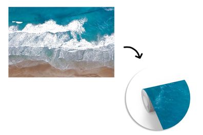 Tapete Fototapete - 435x260 cm Strand - Meer - Wasser - Blau (Gr. 435x260 cm)