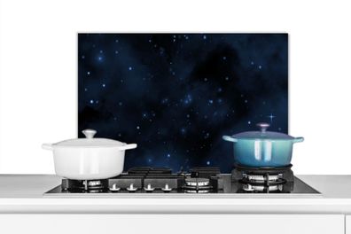 Spritzschutz Küchenrückwand - 70x50 cm Nacht - Universum - Sternenhimmel