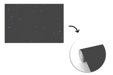 Tapete Fototapete - 450x300 cm Nacht - Universum - Sternenhimmel (Gr. 450x300 cm)
