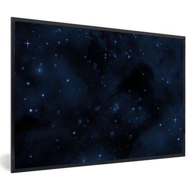 Poster Bilder - 60x40 cm Nacht - Universum - Sternenhimmel (Gr. 60x40 cm)